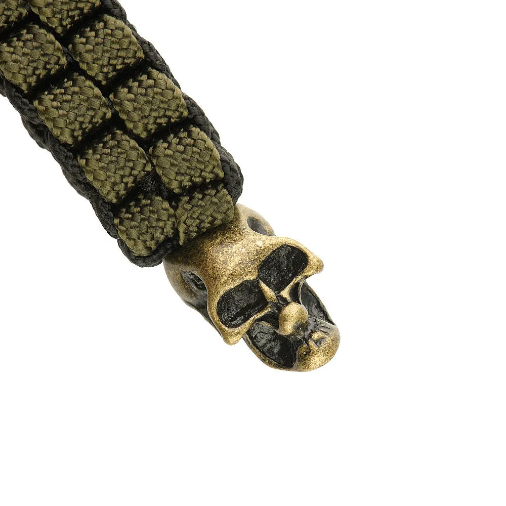 M-Tac Cuboid Skull snur cutit Negru Olive 14 cm