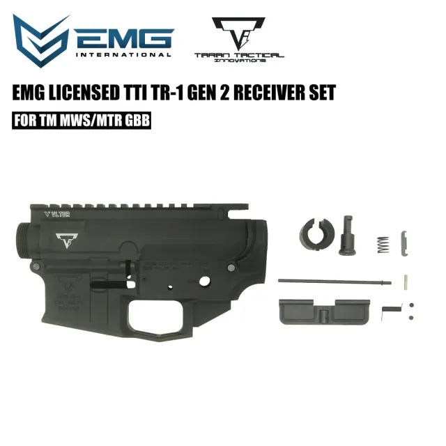 ANGRYGUN TTI TR-1 Gen 2 receiver airsoft negru aluminiu