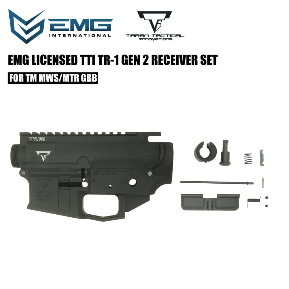 ANGRYGUN TTI TR-1 Gen 2 receiver airsoft negru aluminiu