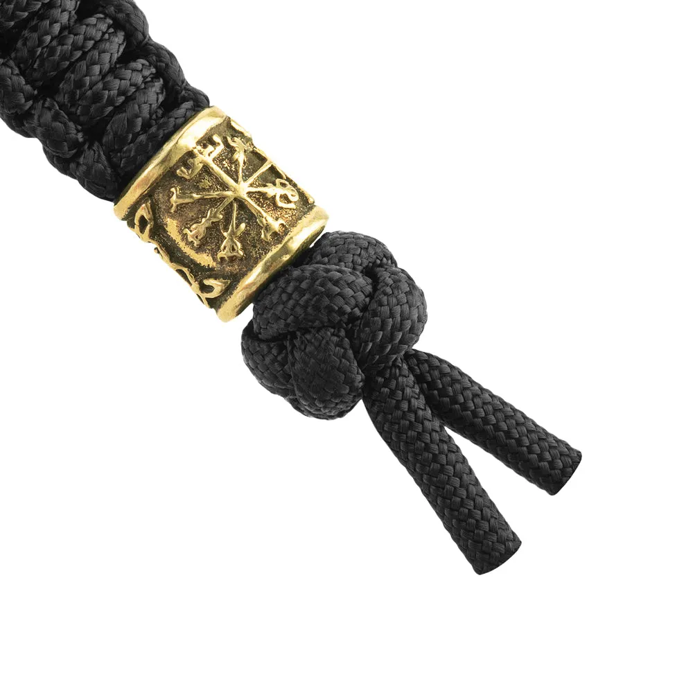 M-Tac Scandinavian șnur lanyard negru paracord tactic