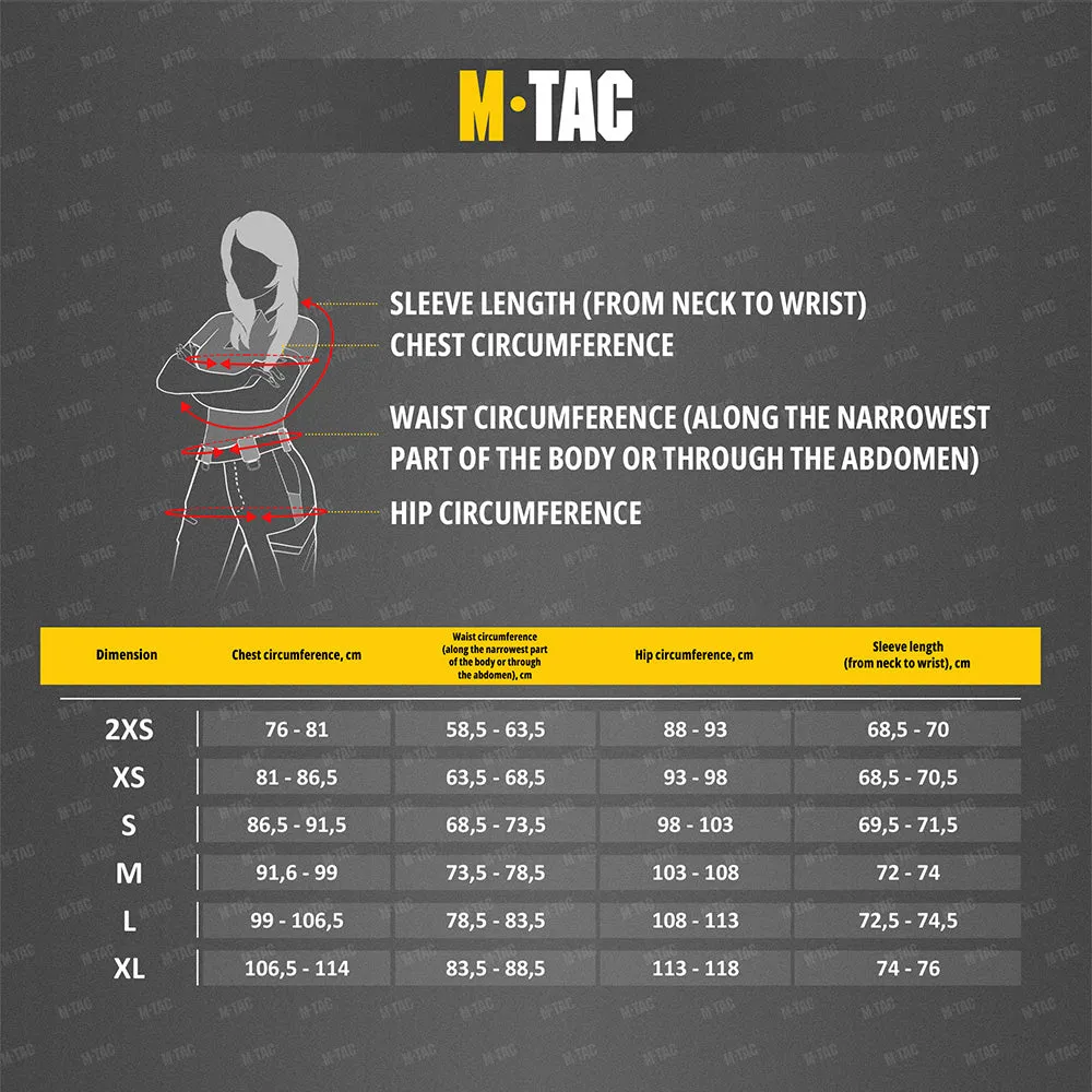 M-Tac Patrol Flex Lady geacă tactică negru damă