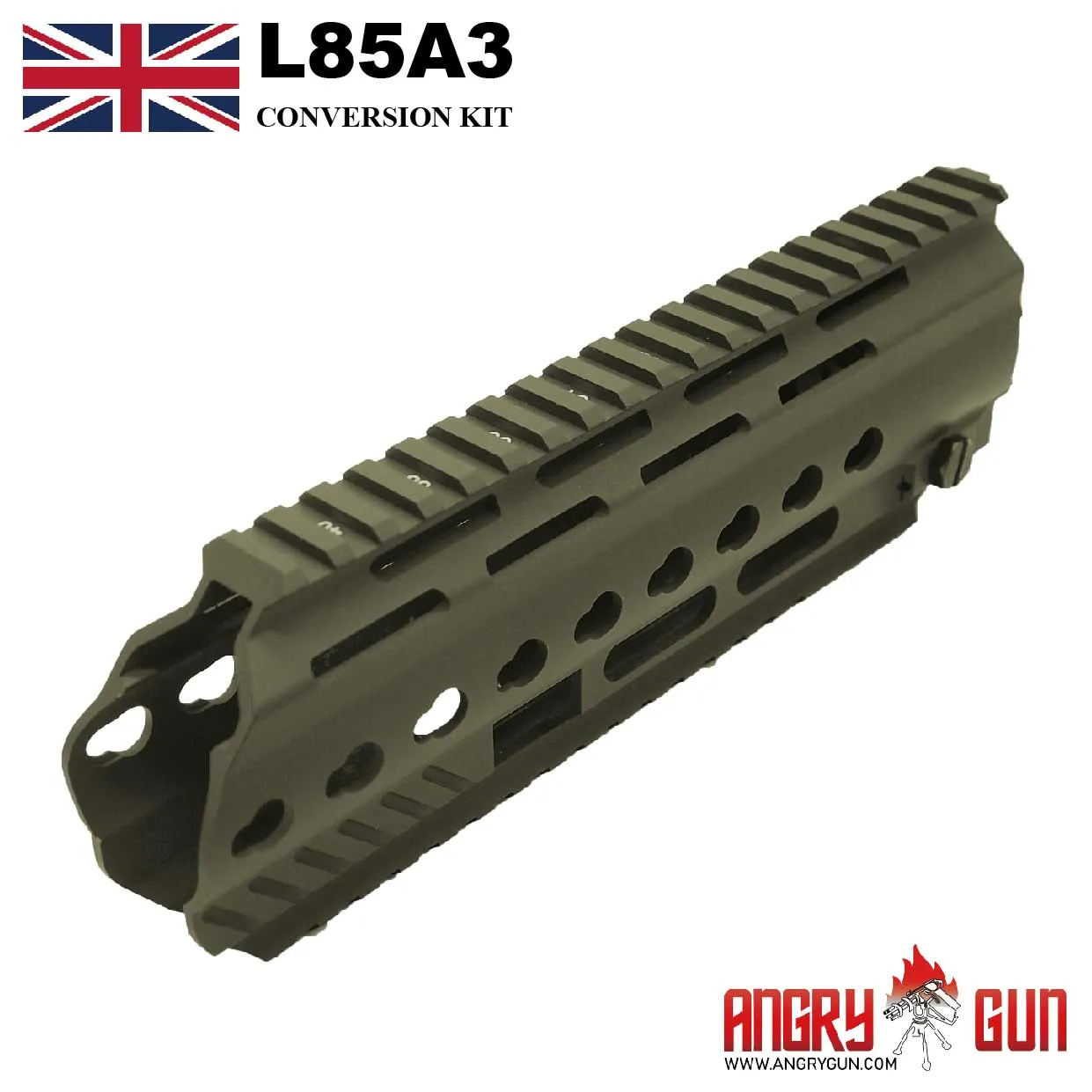 AngryGun L85A3 kit conversie AEG ICS aluminiu