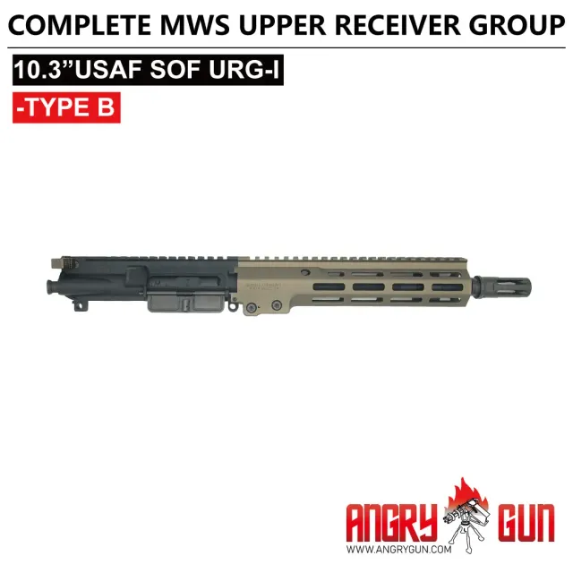 Angry Gun URG-I 10.3 inch USAF SOF Type B upper receiver TM MWS