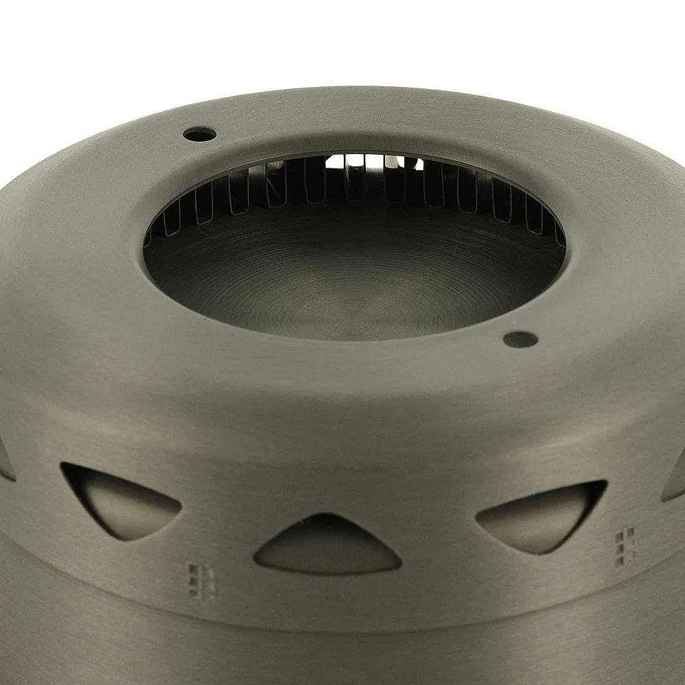 M-Tac set ustensile gătit arzător vase aluminiu gri