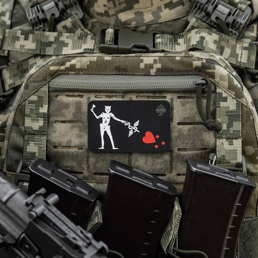 M-Tac Blackbeard Flag Medic patch negru cu velcro