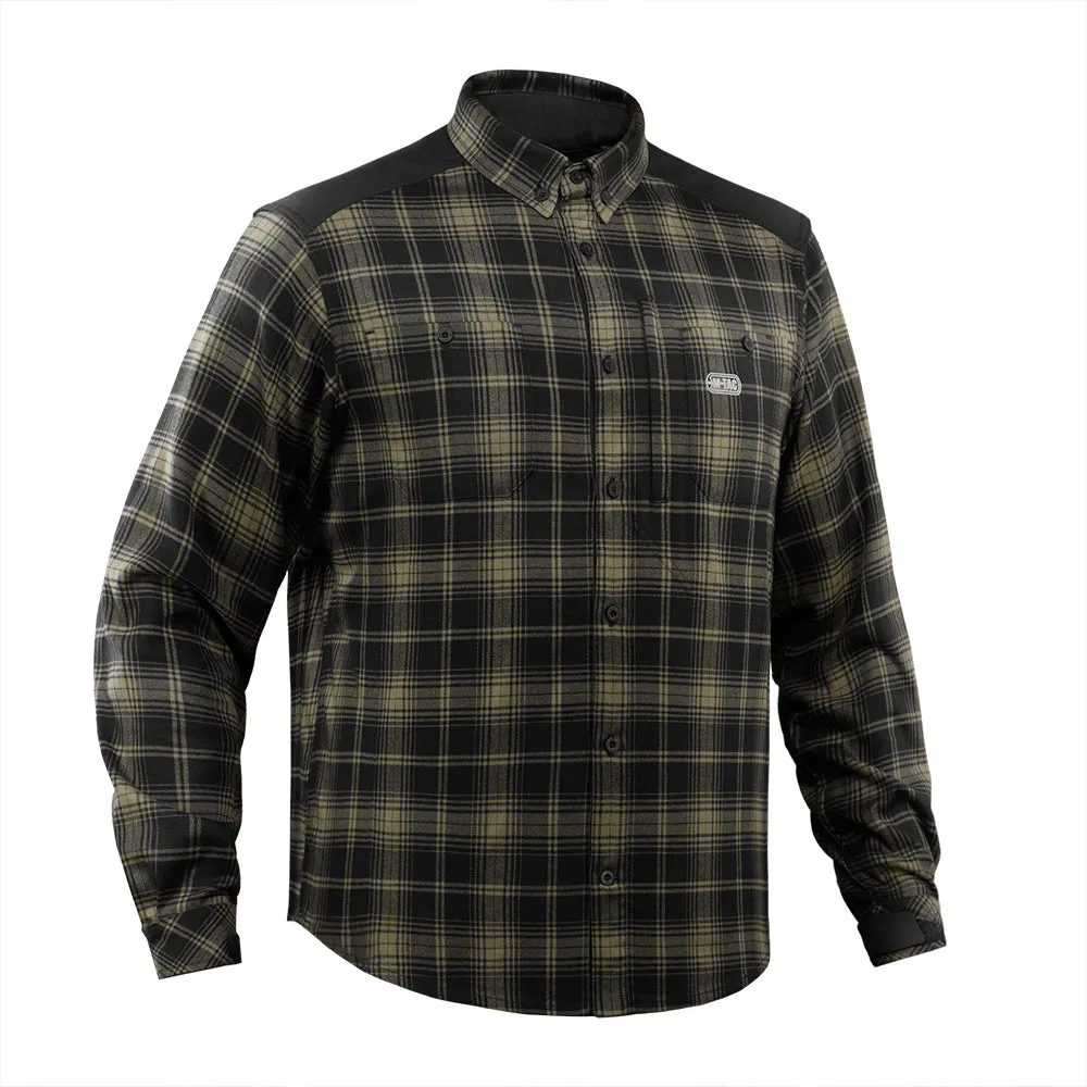 M-Tac Redneck camasa tactica negru-maro in carouri