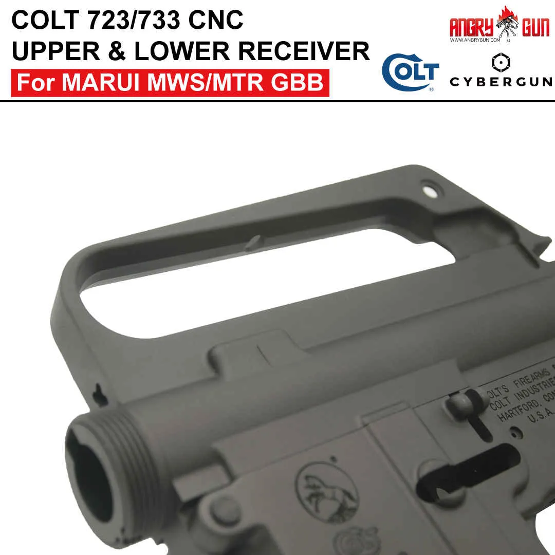Angry Gun Colt 723/733 M16 A2 receiver set replica gri Colt