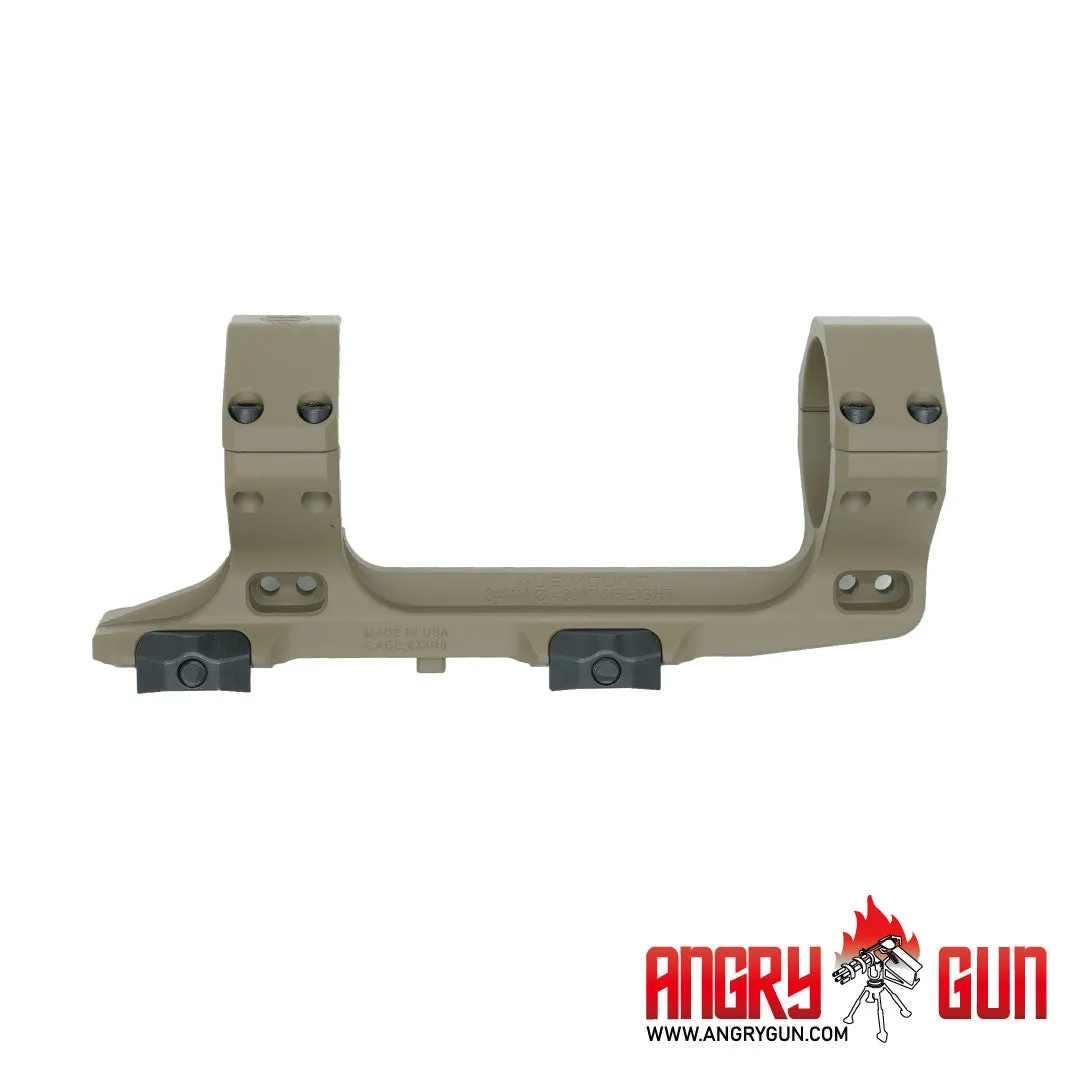 AngryGun AUS montaj luneta 34 mm 1,54 inch negru