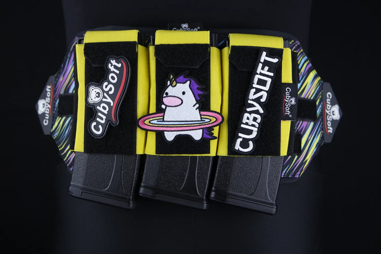 CubySoft Original patch PVC velcro 8 cm