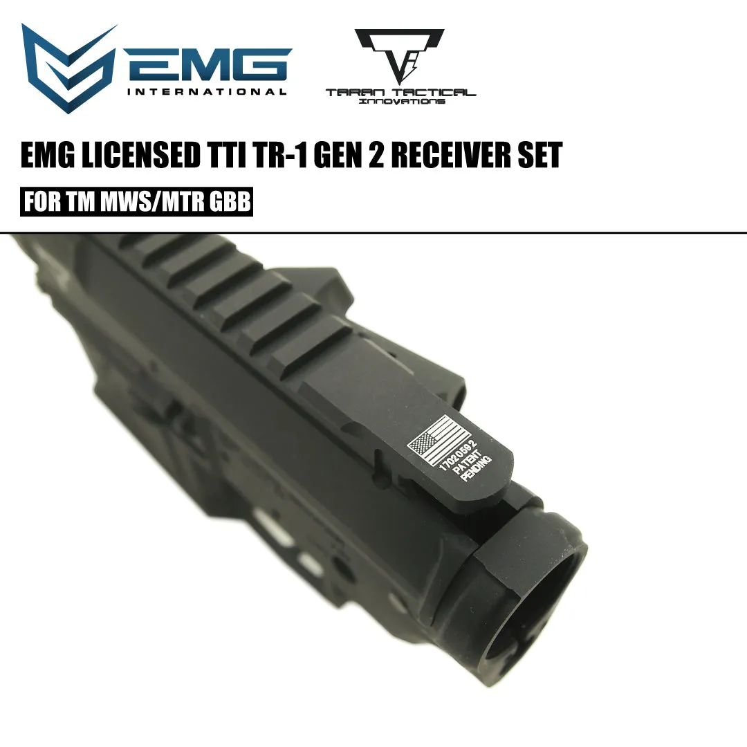 ANGRYGUN TTI TR-1 Gen 2 receiver airsoft negru aluminiu