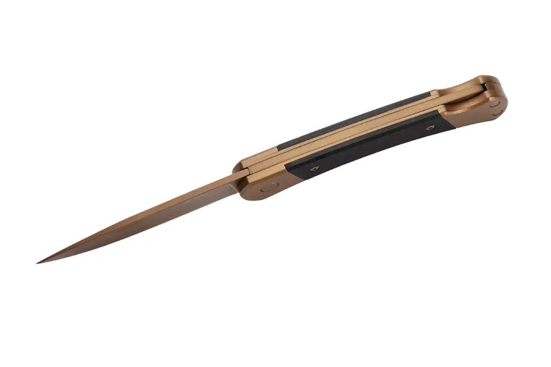 Briceag Herbertz Taschenmesser Titan D2 roségold