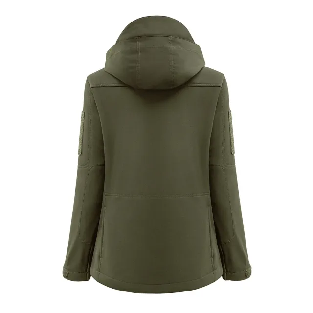 M-Tac Lady Soft Shell geaca olive microfleece