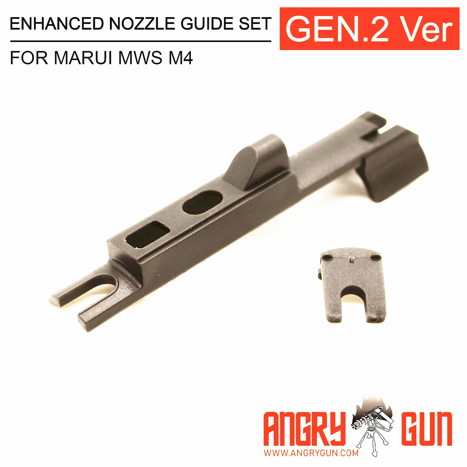 Angry Gun Enhanced Nozzle Guide Gen2 ghidaj MWS gri