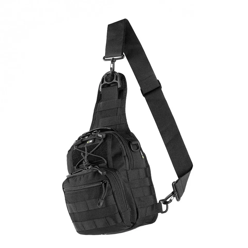 M-Tac City Patrol geantă sling neagră 25 cm