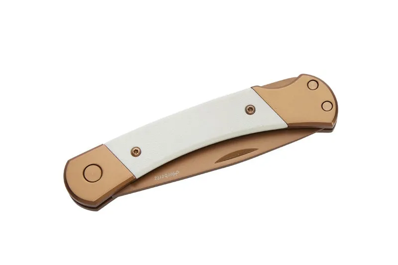 Herbertz Taschenmesser briceag D2 rosegold 18,5 cm