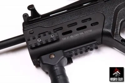 AngryGun T21 Rail System șină Tavor neagră AEG