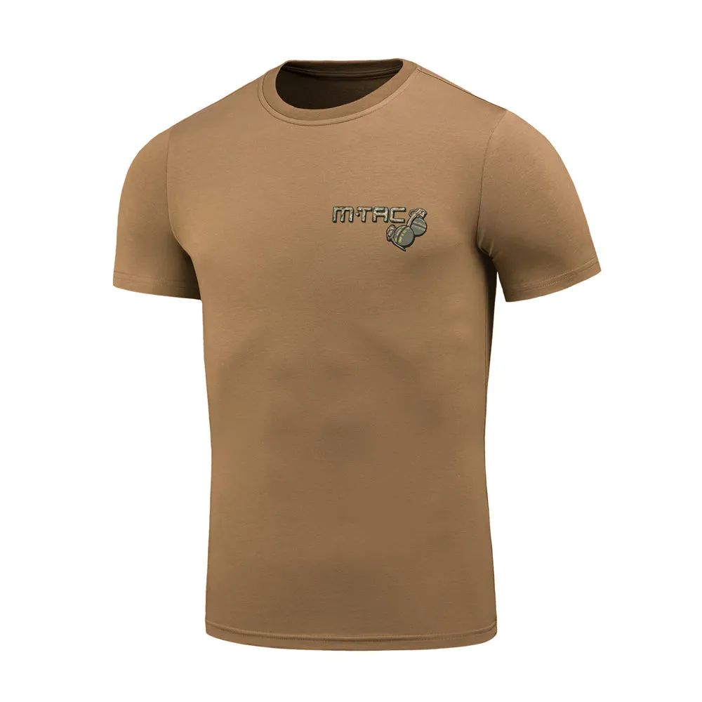 M-Tac MY EDC tricou Coyote Brown bumbac confort