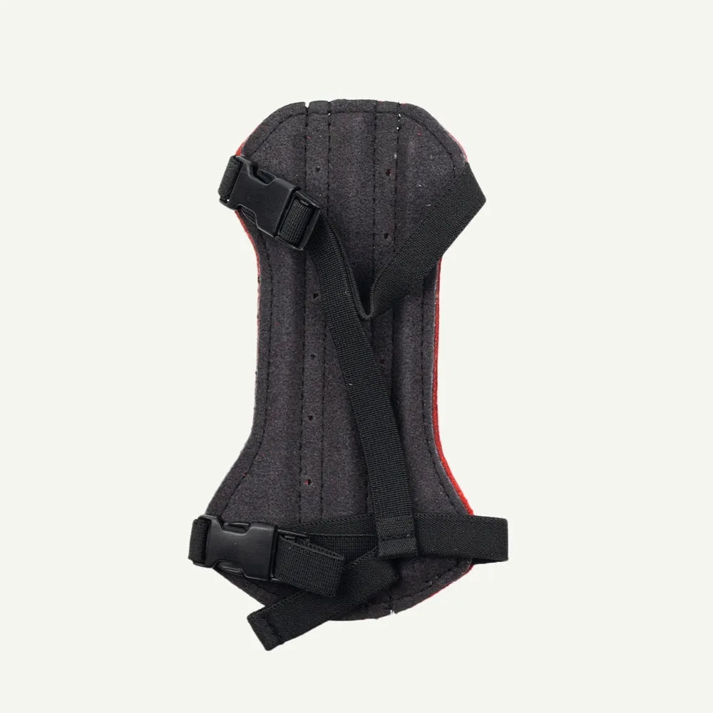 Bearpaw RedCliff Fashion apărătoare antebraț roșie piele