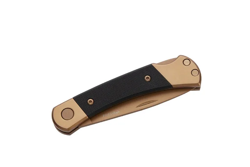 Herbertz Taschenmesser Titan Rosegold D2 Small briceag pliabil