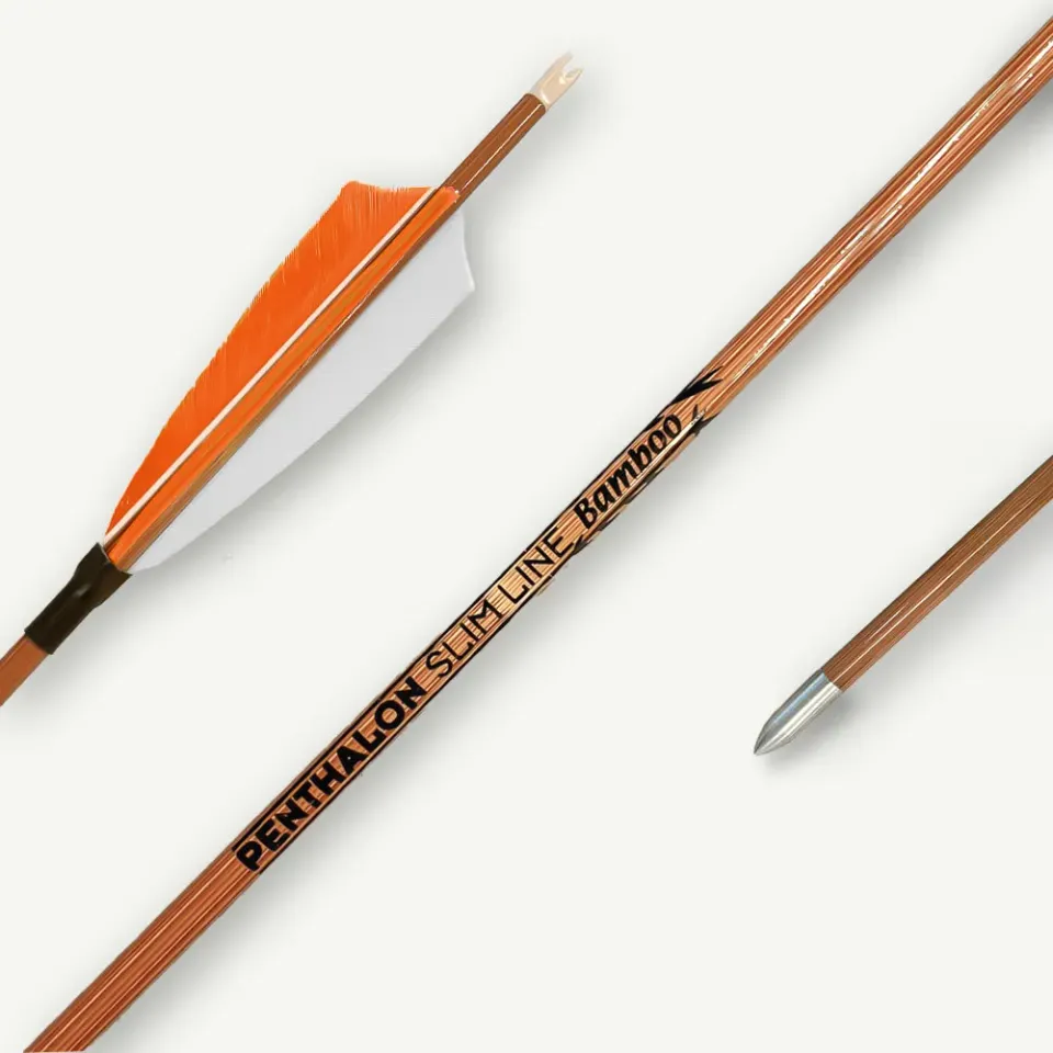 Penthalon Slim Line Bamboo sageti carbon pene naturale 600