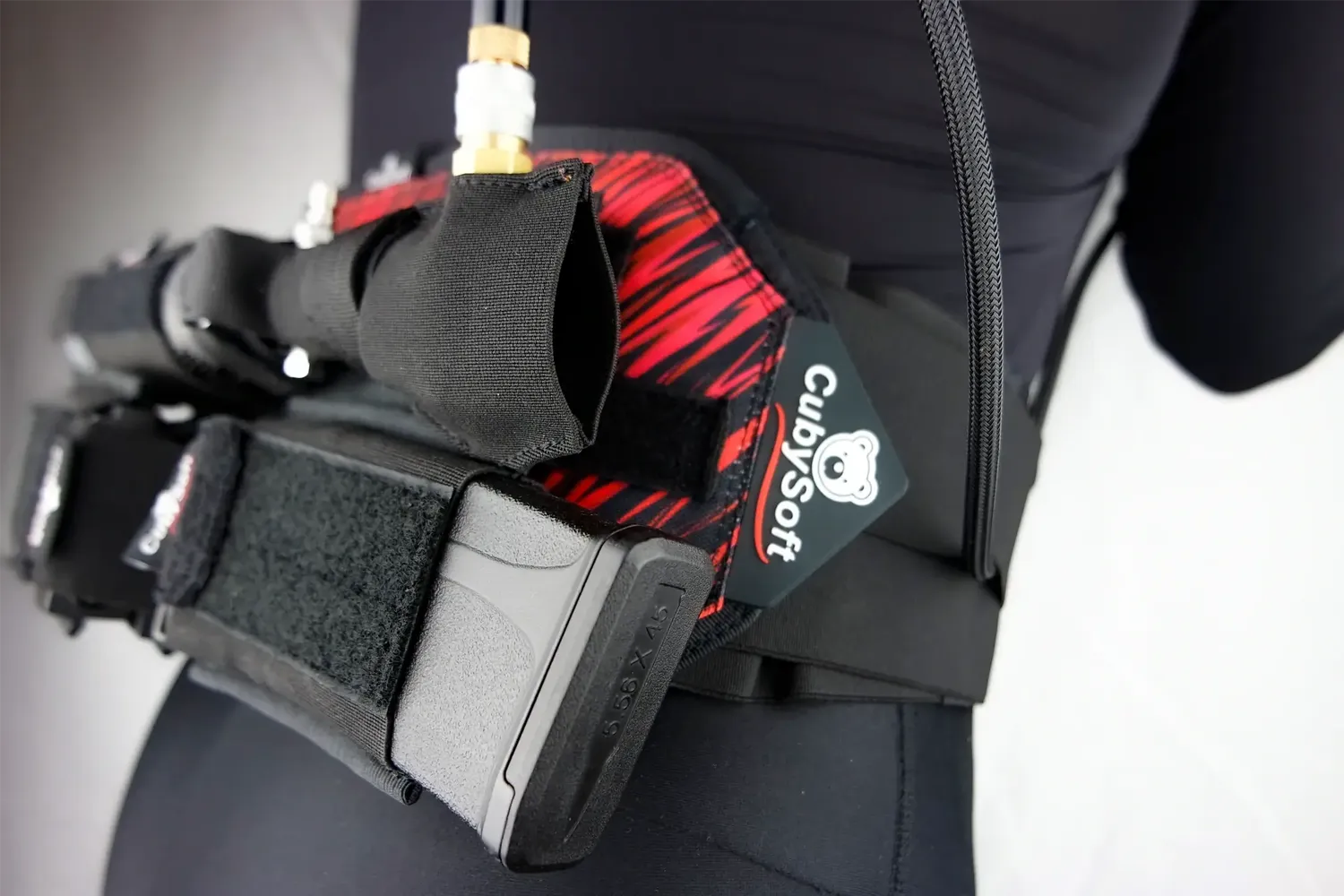 CubySoft Thunder H-AR x1 husa incarcator M4 negru simpla