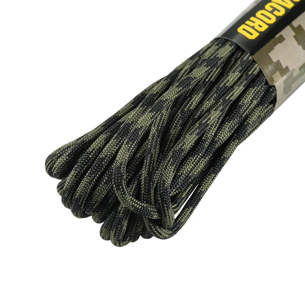 M-Tac 550 MIL-SPEC paracord Black Forest 15 m