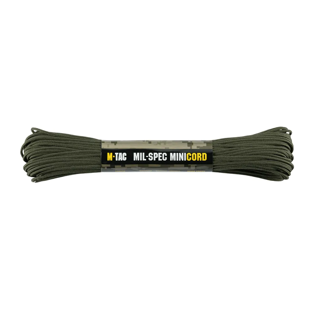 M-Tac Minicord paracord 30 m Ranger Green 100 kg