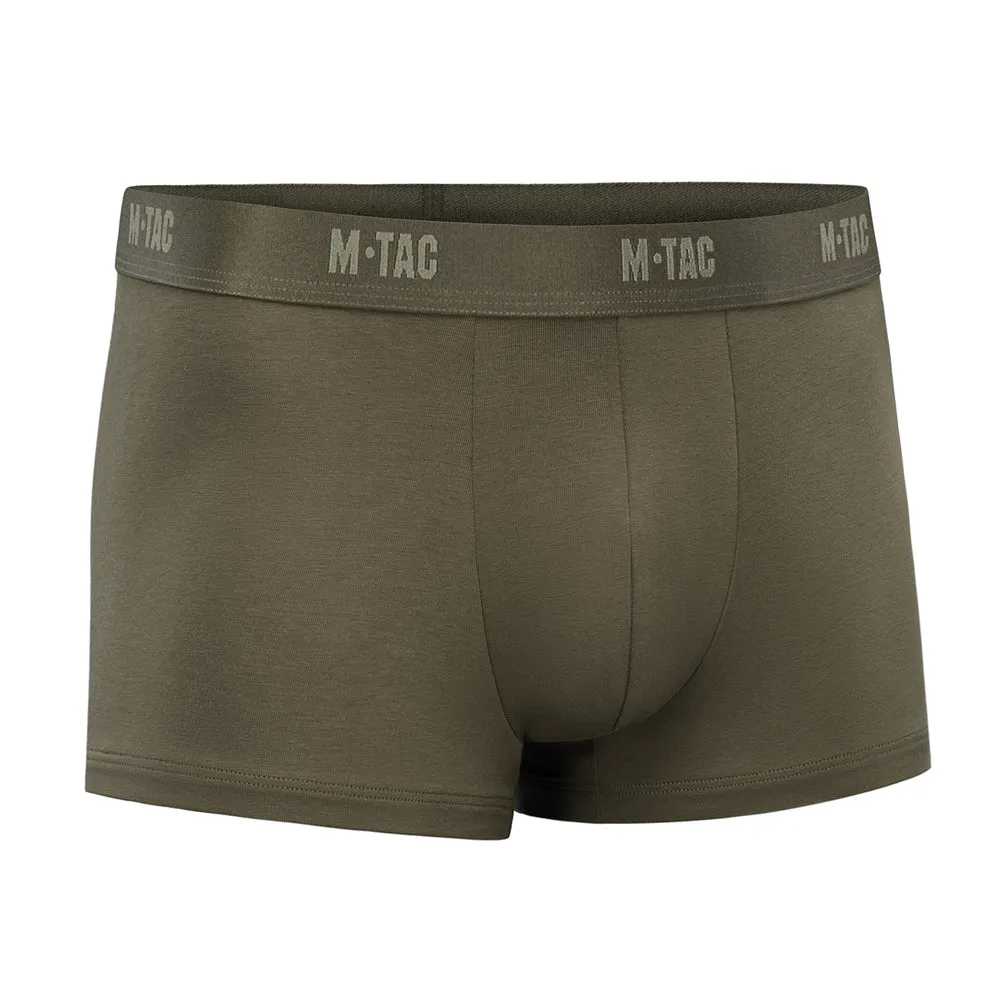 M-Tac Cotton Stretch boxeri Dark Olive bumbac