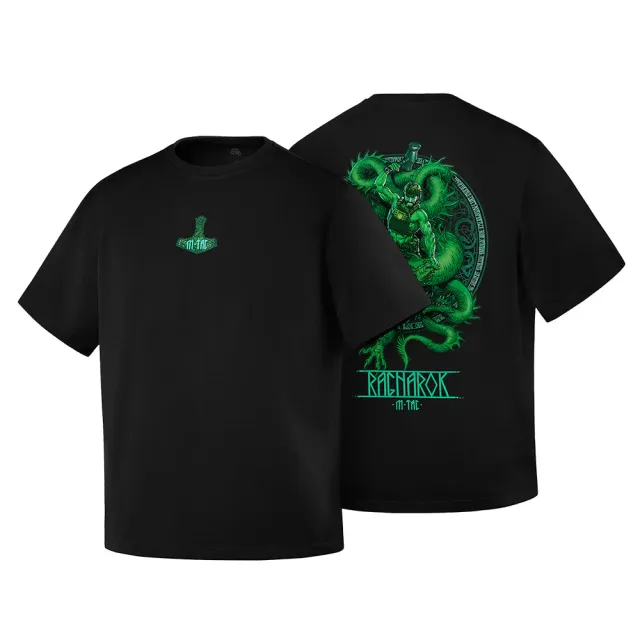 M-Tac Ragnarok Night Vision tricou negru bumbac