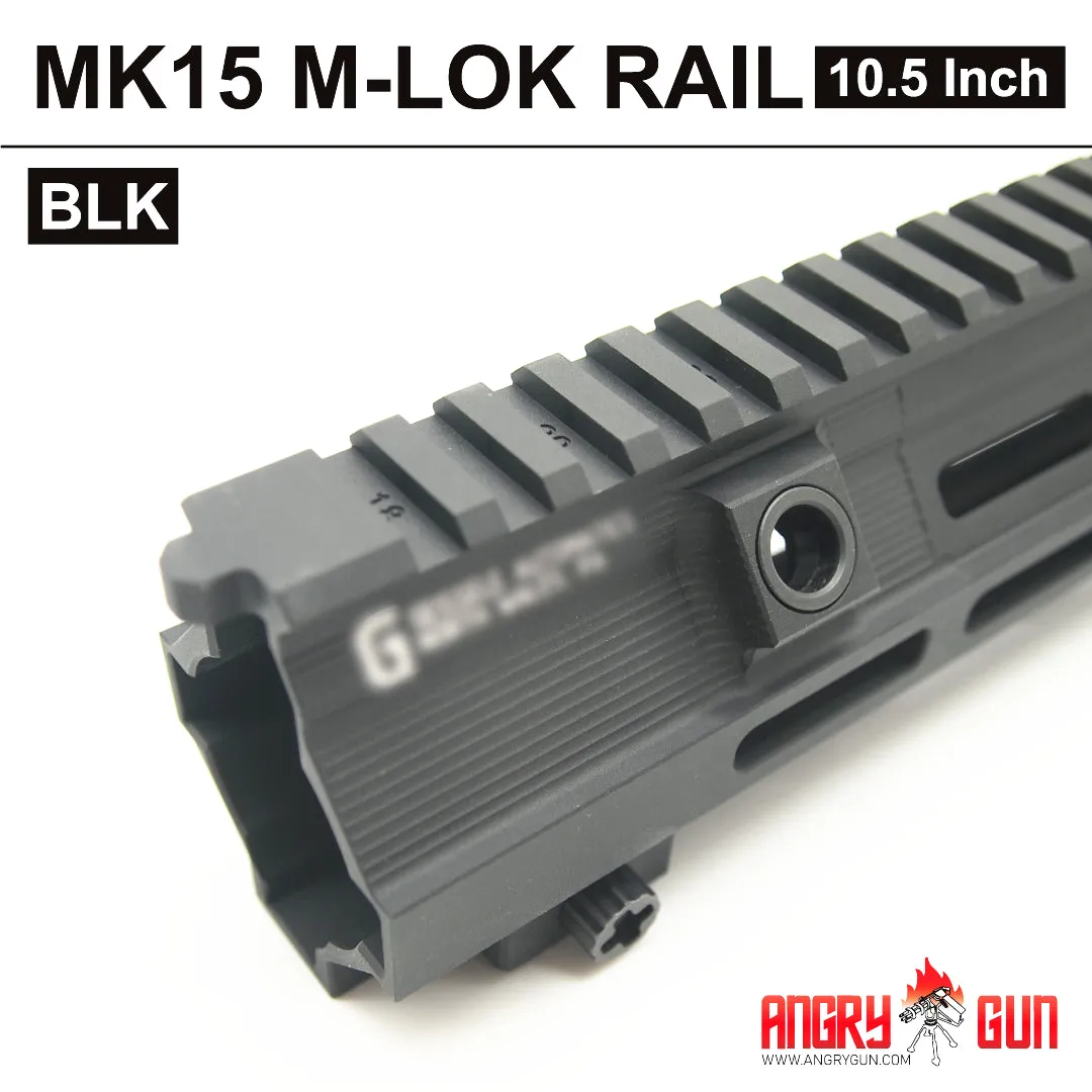 Angry Gun HK416 handguard M-LOK 10.5 inch negru