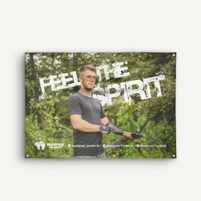 Bearpaw Spannbanner banner A0 1189x841 mm