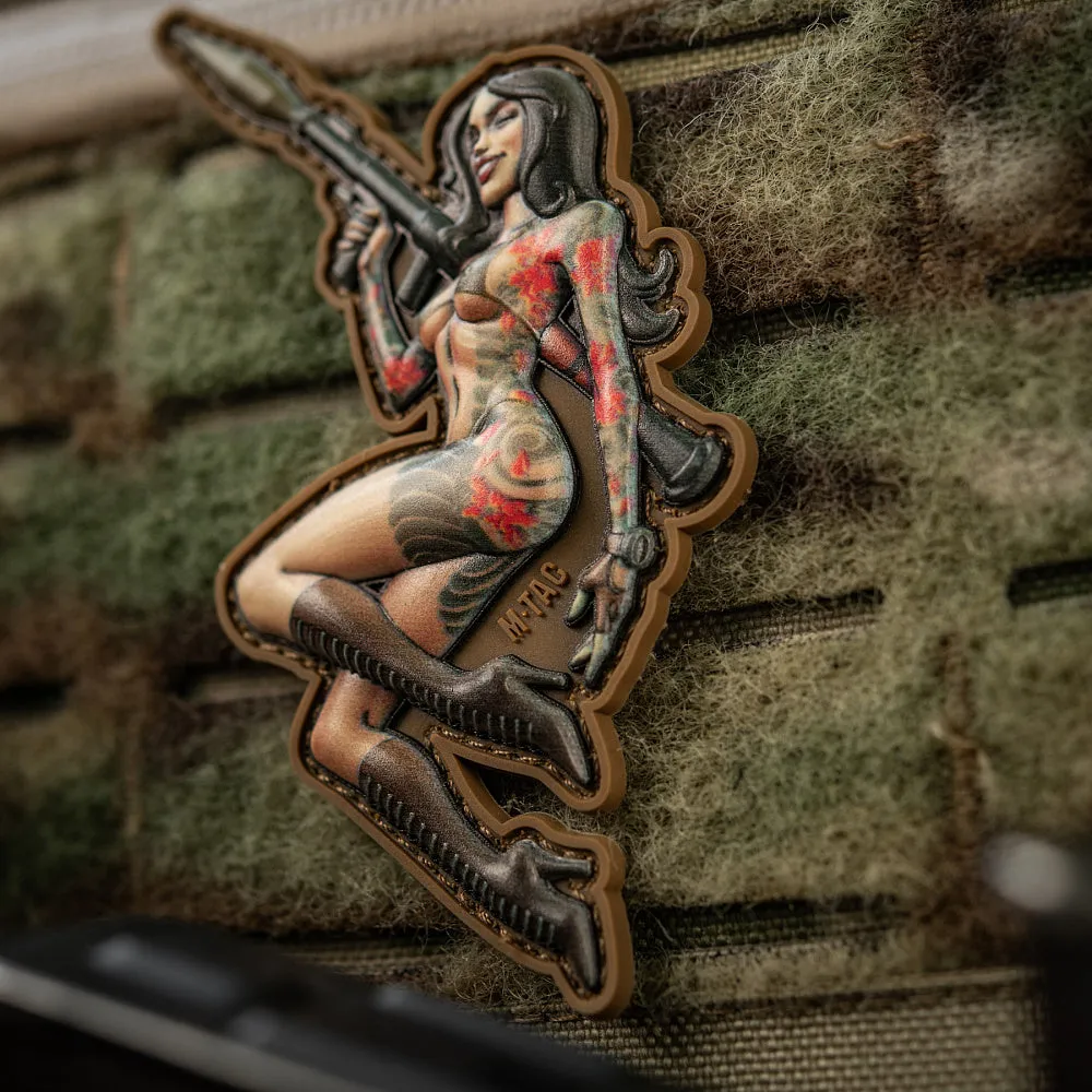 M-Tac Tactical Girl #9 RPG patch PVC moral