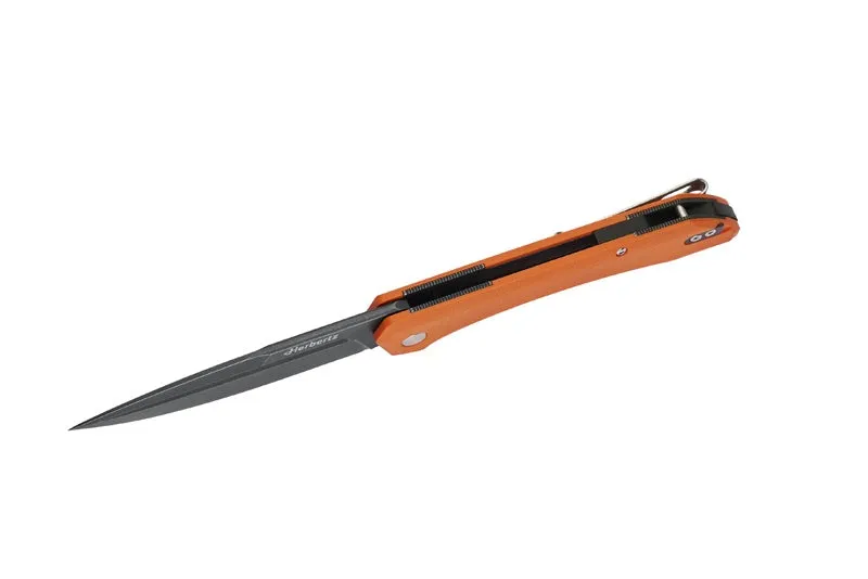 Briceag Herbertz Outdoor portocaliu oțel D2 micarta