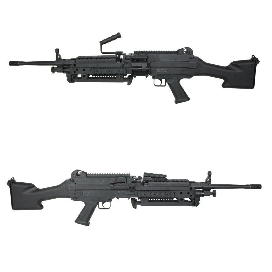 S&T M249 SAW E2 replica AEG neagra