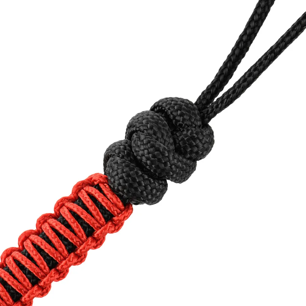 M-Tac Scandinavian Volya lanyard Negru/Rosu paracord