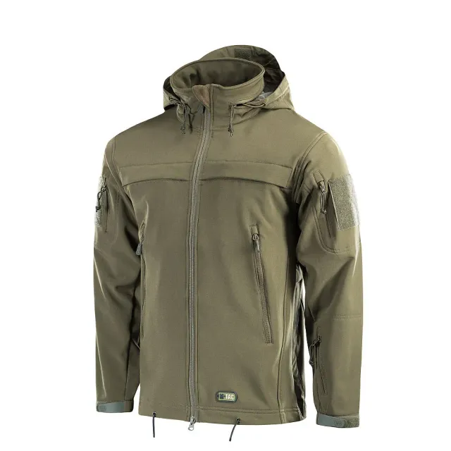 M-Tac Police geaca soft shell olive fleece