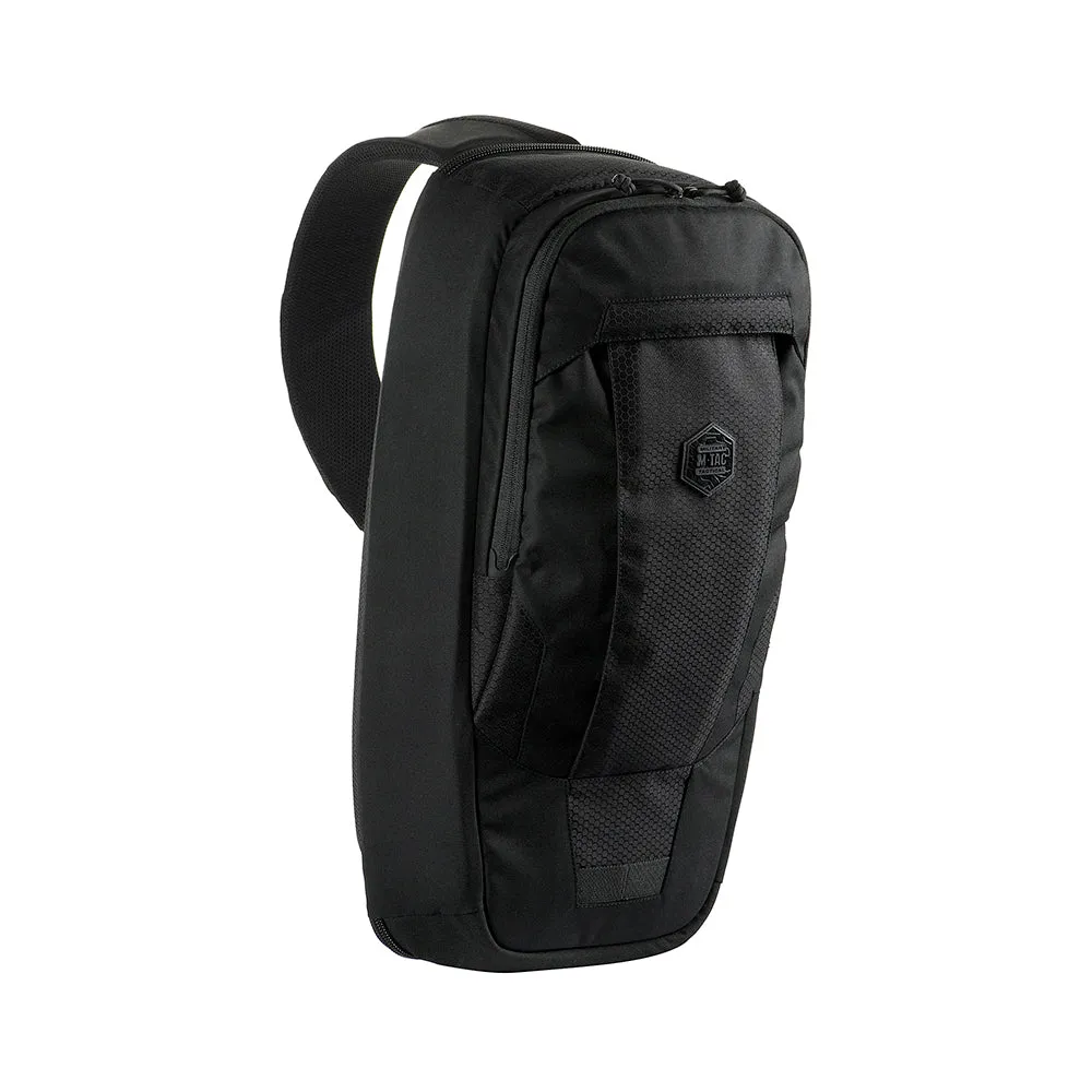 M-Tac Agent Elite Hex rucsac monobretel negru Cordura
