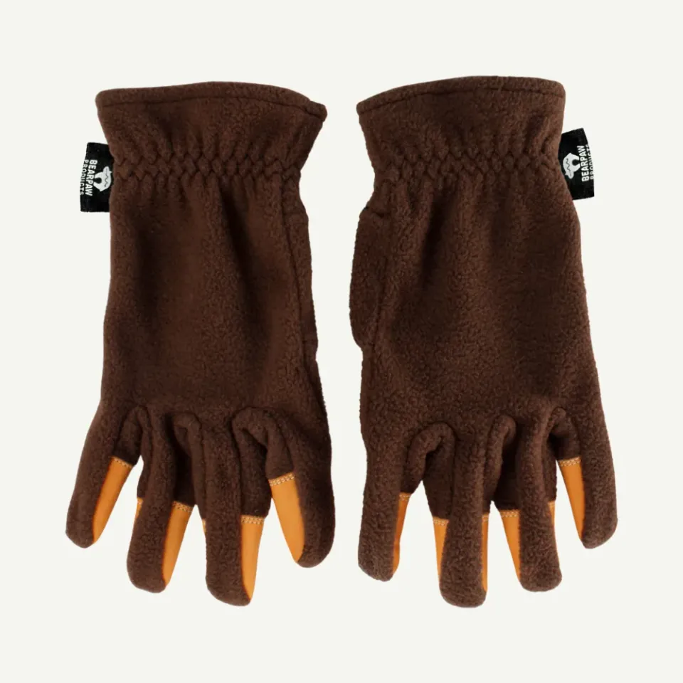 Bear Paw Winter manusi arc copii S fleece piele