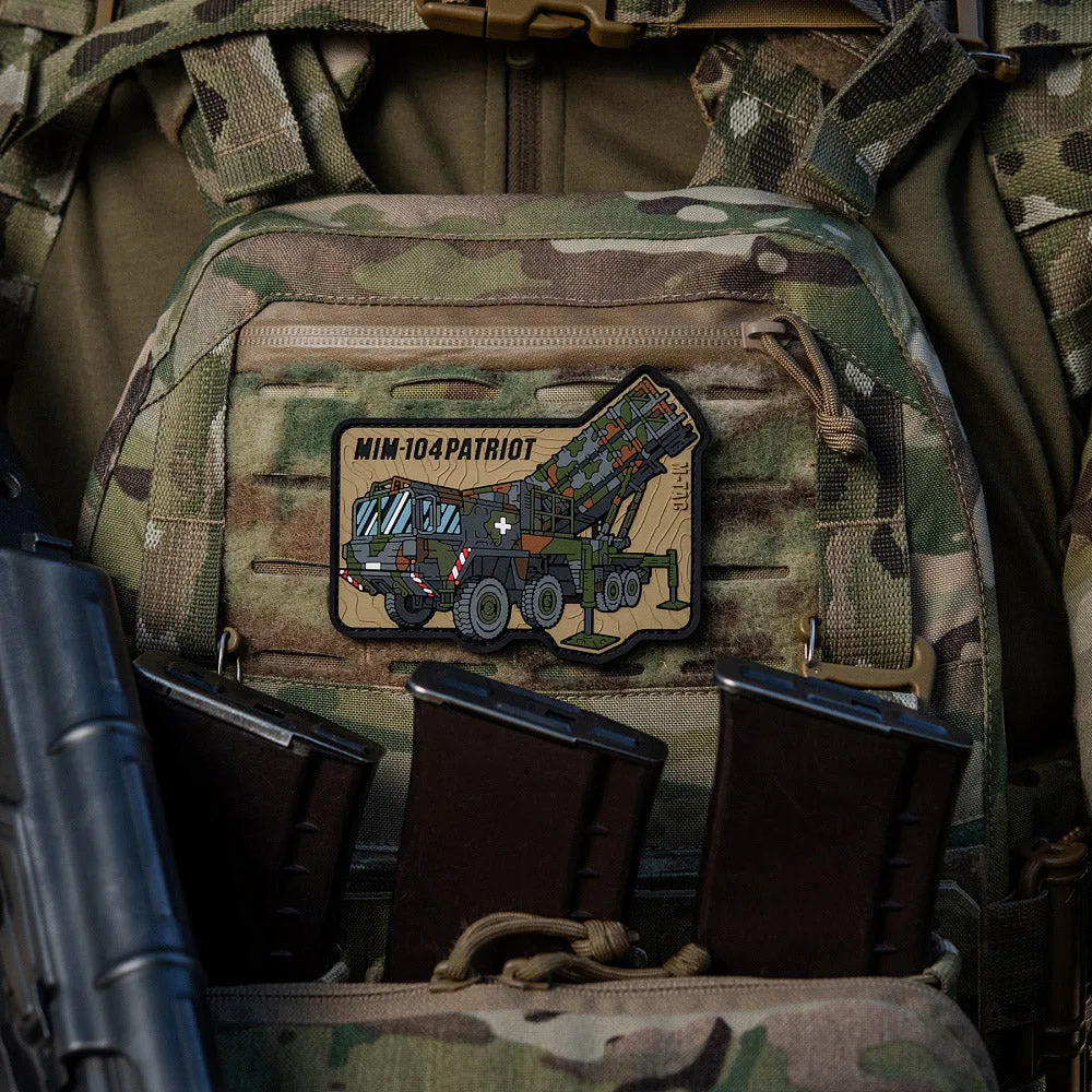 M-Tac MIM-104 Patriot patch PVC Full Color velcro