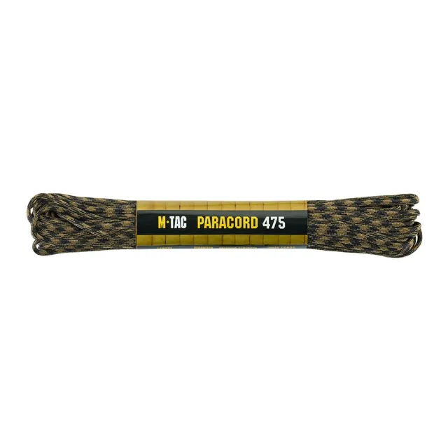 M-Tac 475 paracord negru-coyote 15 m rezistent