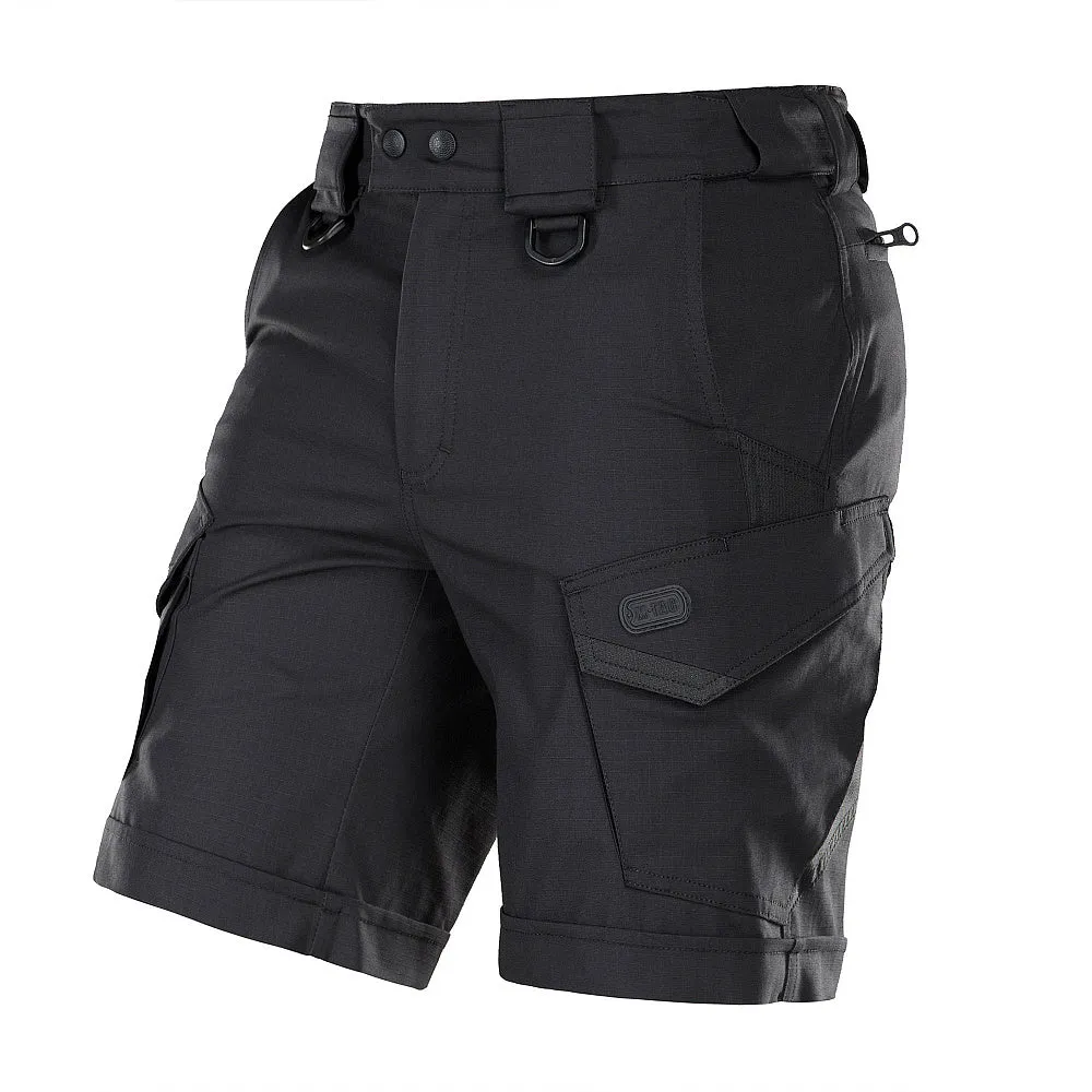 M-Tac Aggressor Short șort negru tactic rip-stop