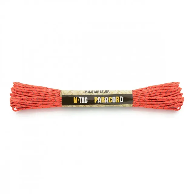 M-Tac Minicord Reflectiv paracord 15m portocaliu