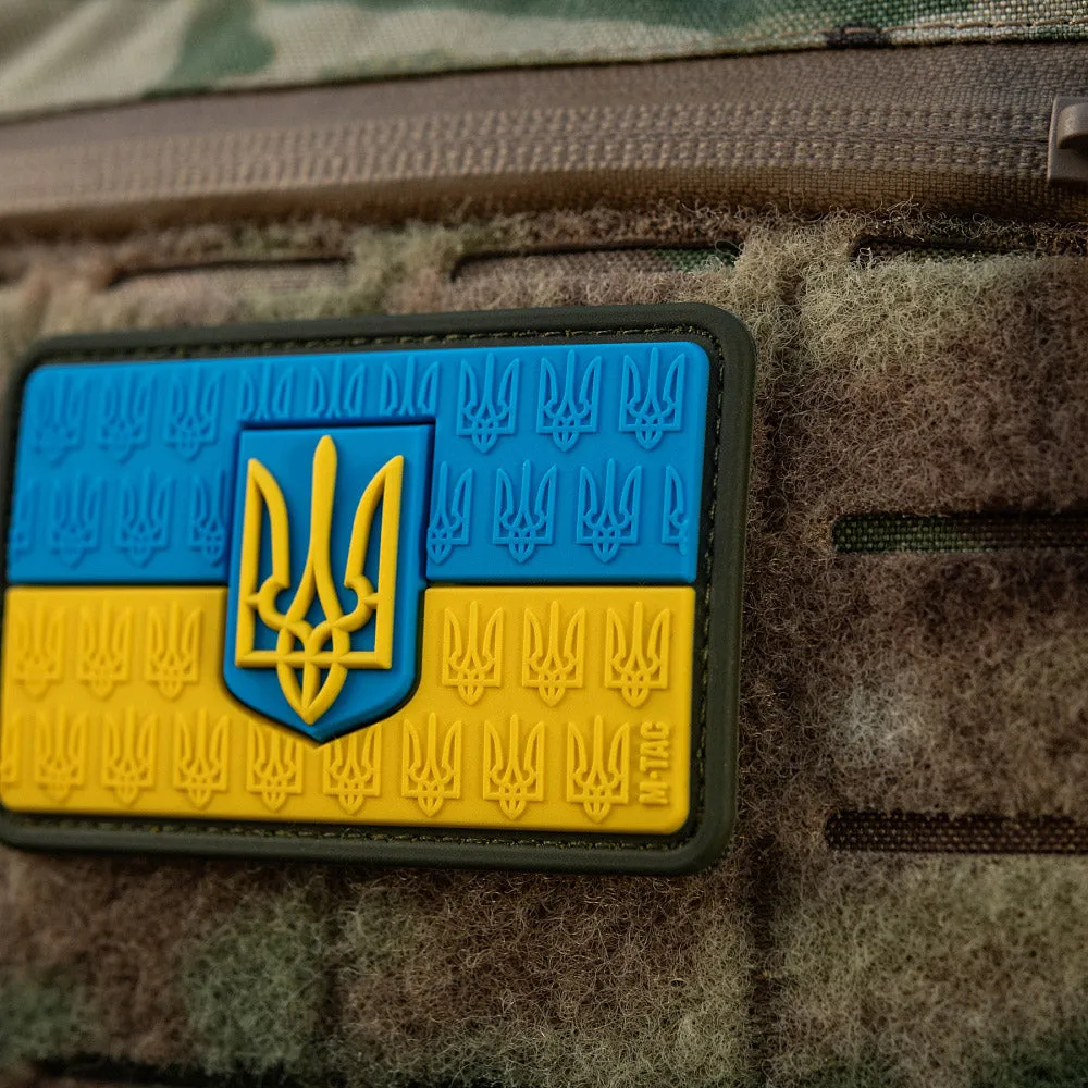 M-Tac Drapel Ucraina patch PVC Cordura 8x5 cm