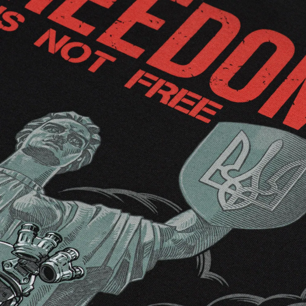 M-Tac Freedom bluză raglan neagră bumbac