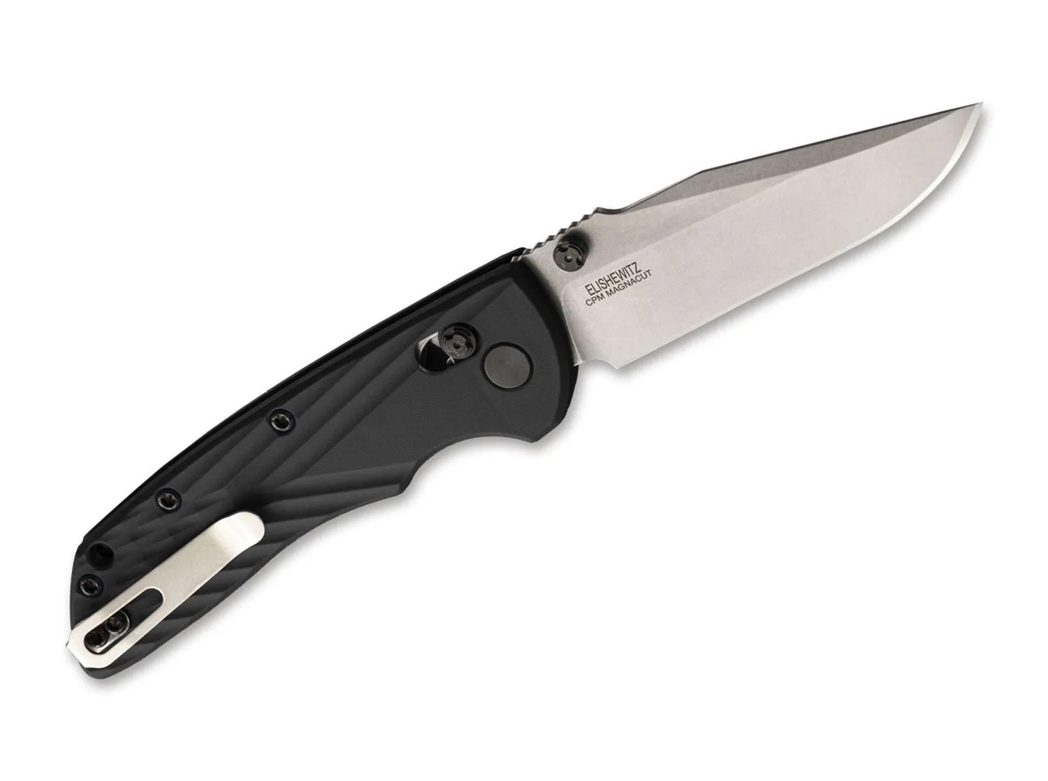 Hogue Deka 3.25 briceag Magnacut negru ambidextru