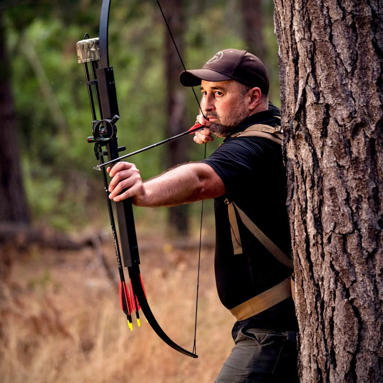 SAS Ranger arc takedown 50 lbs set 3 sageti broadhead