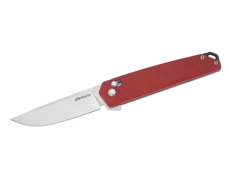 Herbertz Einhandmesser briceag rosu otel D2 Axis Lock