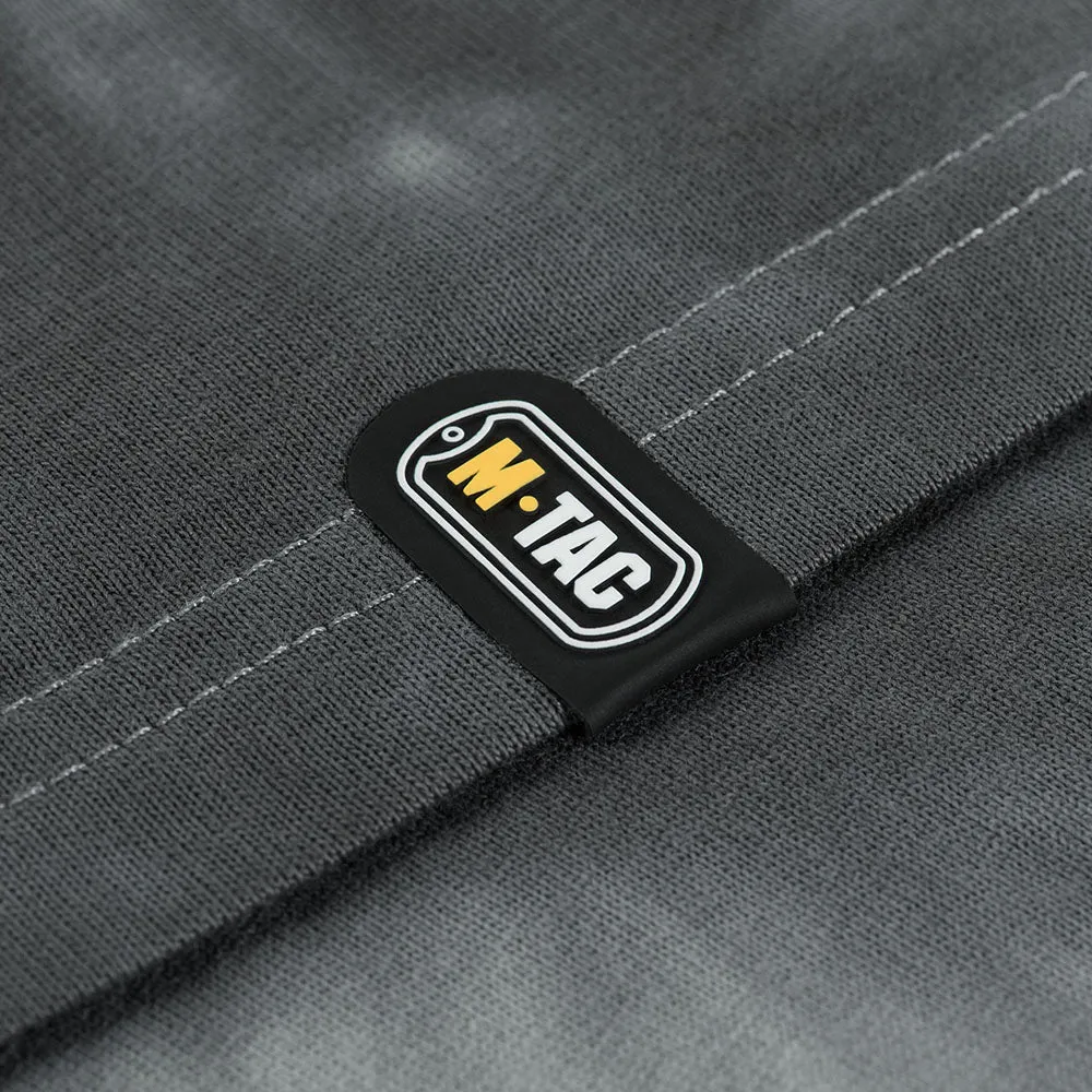 M-Tac Washed Cotton Hard tricou gri oversize bumbac